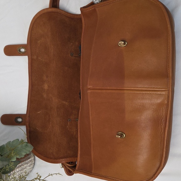 VTG COACH MUSETTE 1970'S Handbag Color: TAN Saddle Bag - Picture 7 of 14